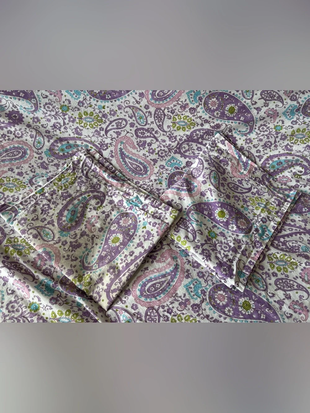 Pottery Barn Kids floral paisley